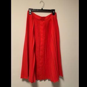 Kate Spade Pleated Midi Skirt